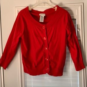 White stag short sweater